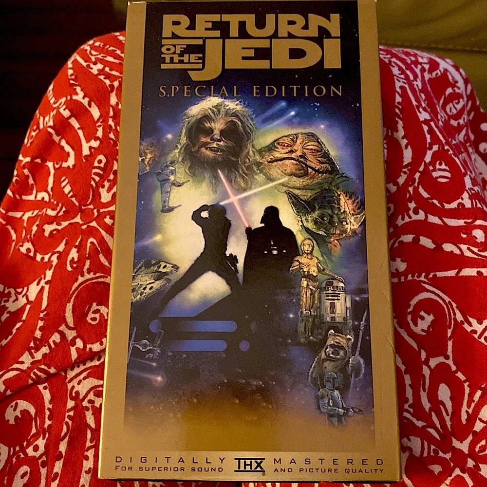 Star Wars Trilogy Special Edition VHS from 1997, 20th Century Fox. Looks unused.